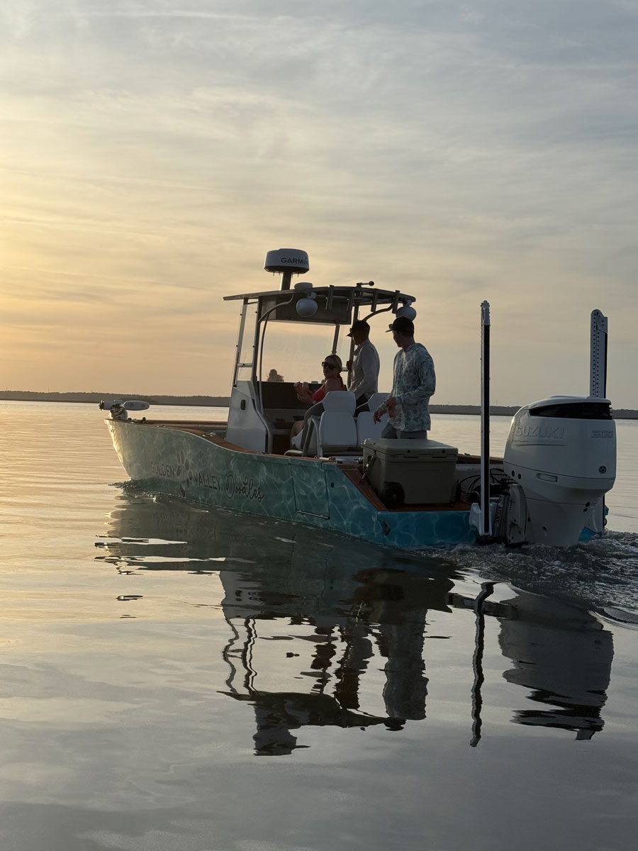Drifting into the sunset on the 24' Nerowalker