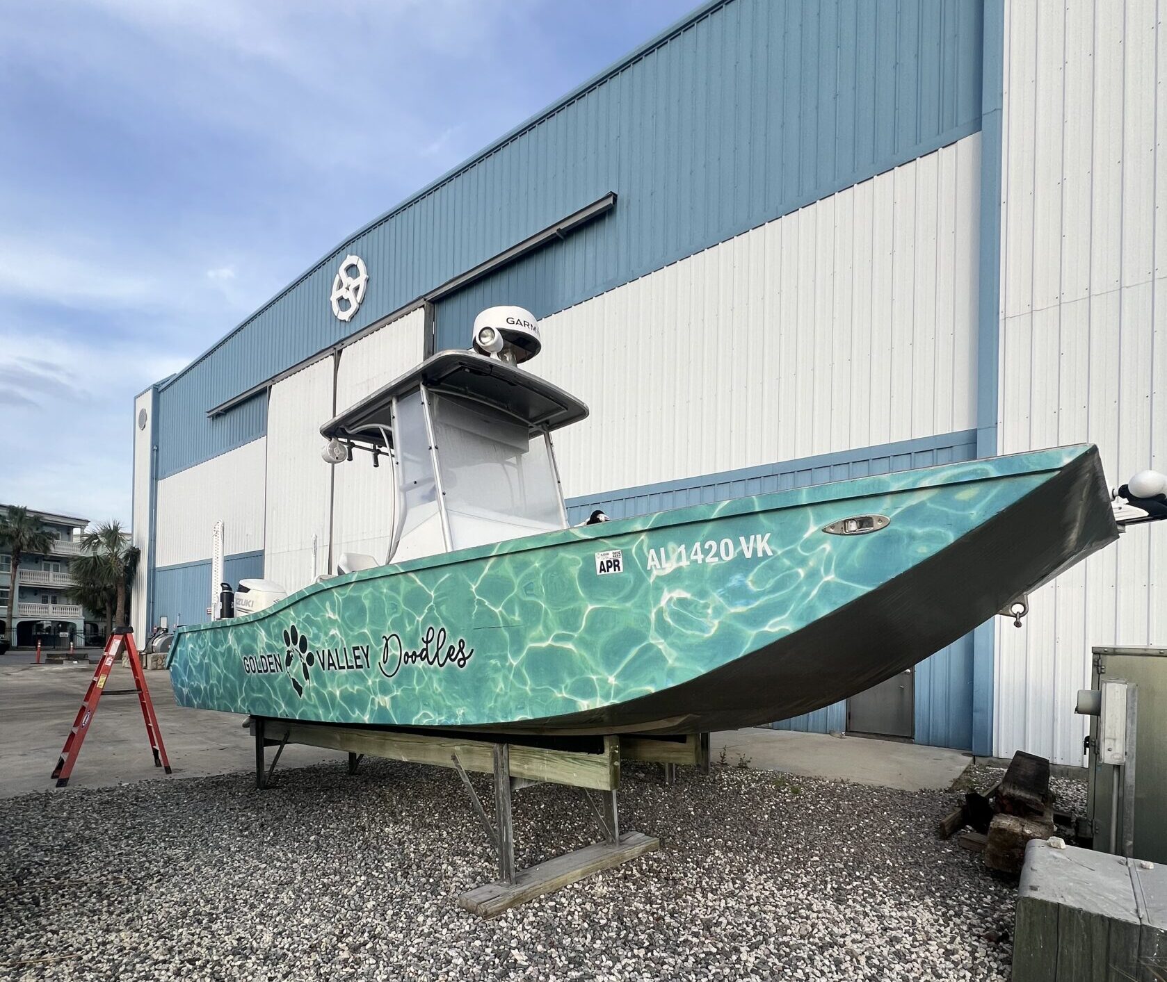 24' Nerowalker, Beached at Shark Tooth Island; Low Country Drifters