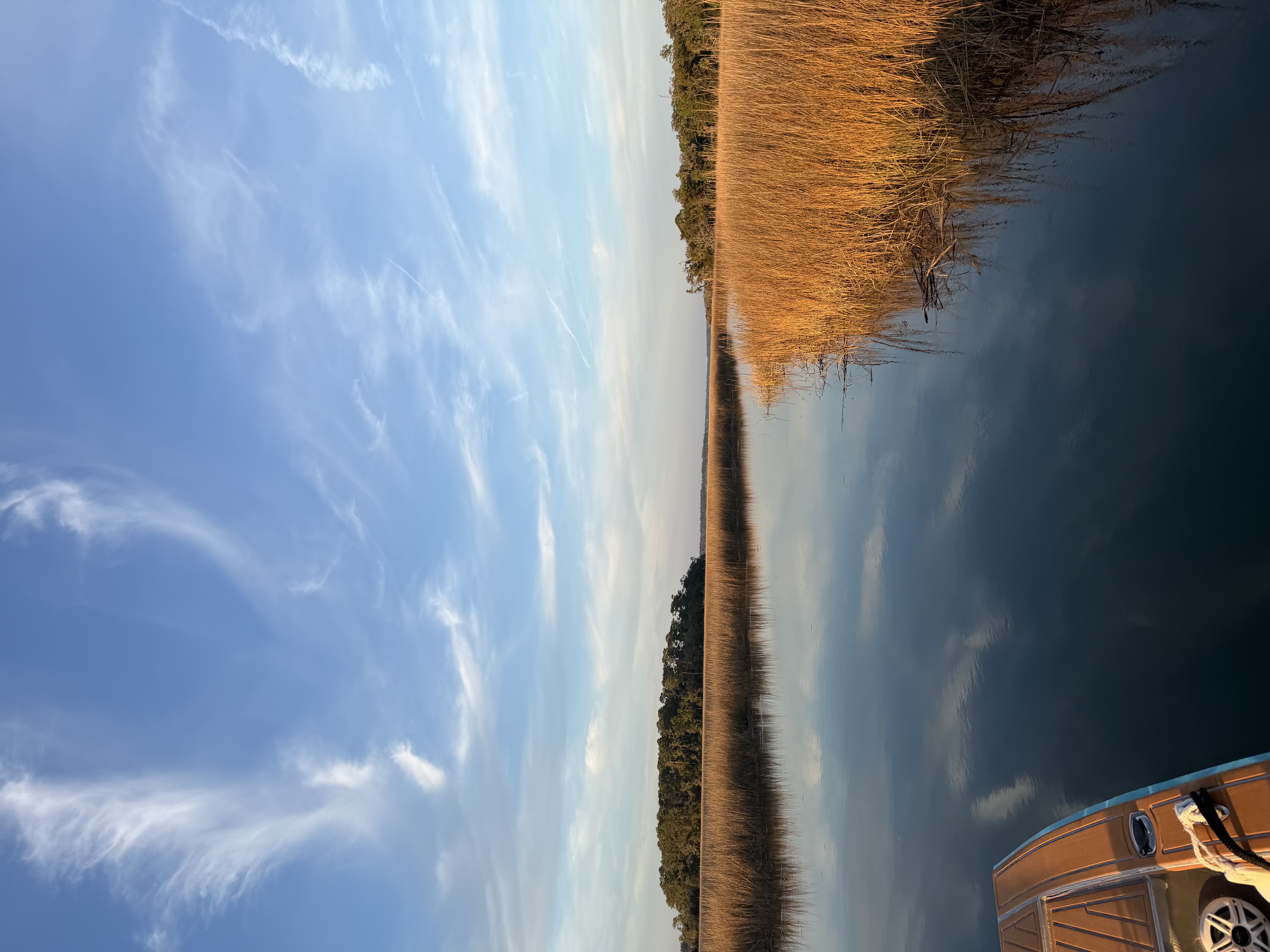 Drifting into tidal creeks