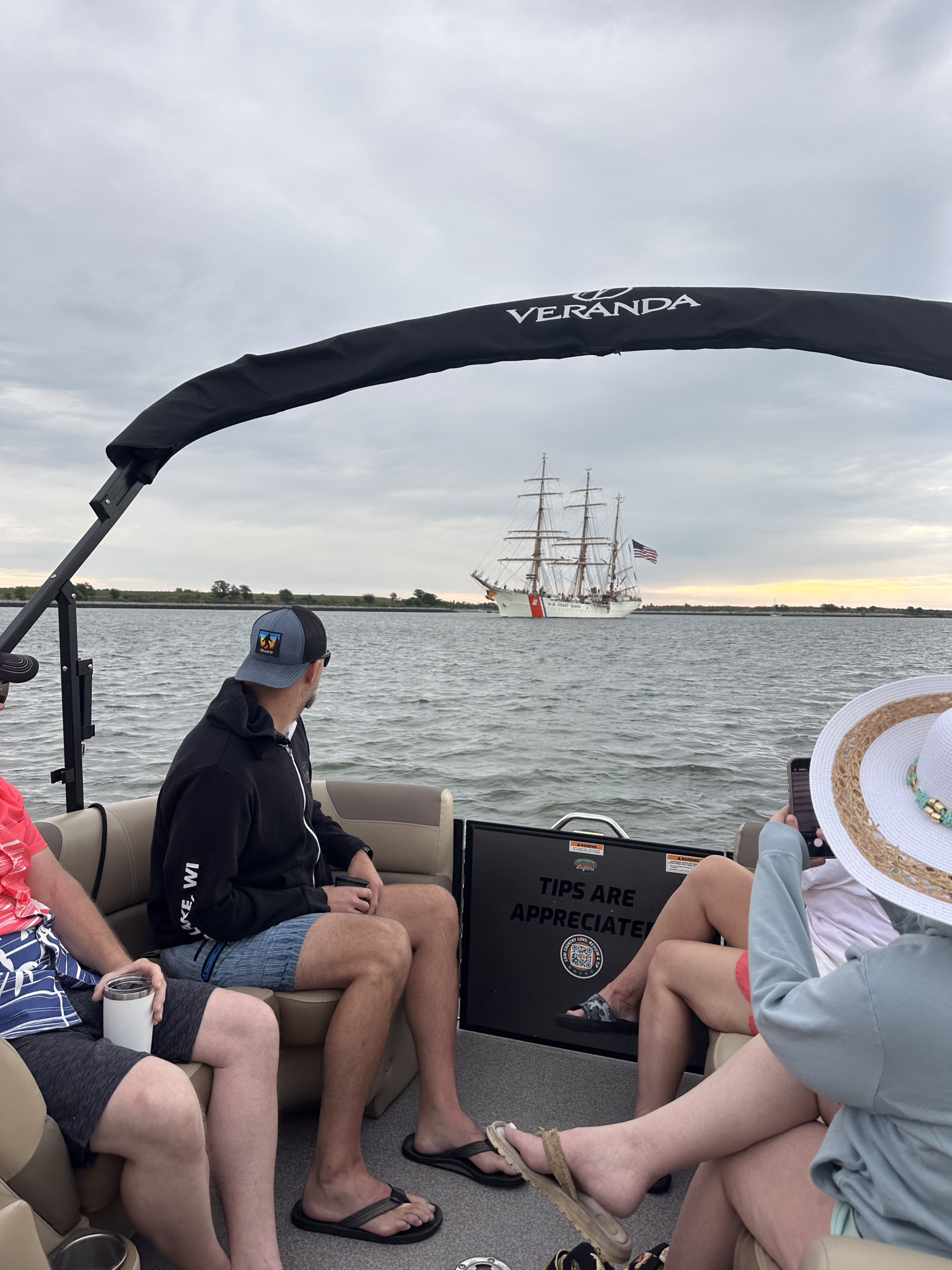 Admiring the Ship